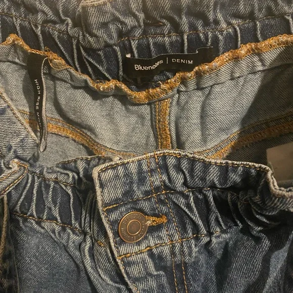 Blue Notes High Rise Mom Jeans XL - Picture 3 of 3